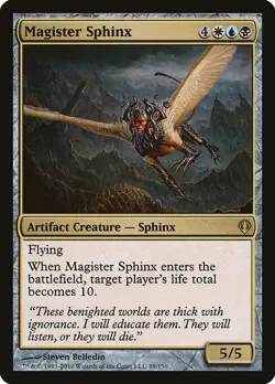 Magister Sphinx 1x MtG Archenemy SP/NM - Image 1
