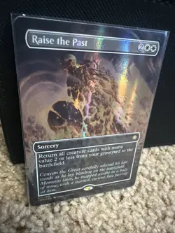 Raise the Past (Borderless) (Mana Foil) - Foundations (FDN) - Image 1