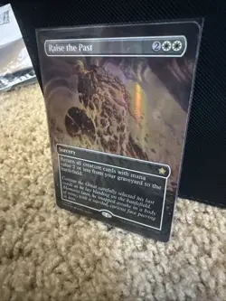 Raise the Past (Borderless) (Mana Foil) - Foundations (FDN) - Image 3