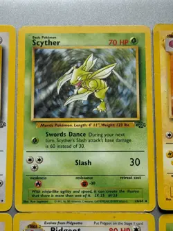 Pokemon Jungle Non Holo Rare Pokemon Card Bundle 27/64 26/64 18/64 24/64 25/84 - Image 3