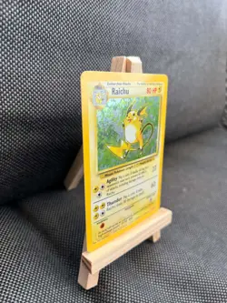 Raichu Holo 14/102 Pokemon Card Base Collection Set Good Condition - Image 4