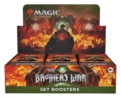 Wizards of the Coast Magic the Gathering The Brothers' War Set Booster Box 195166150666 - Image 1