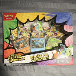 Pokemon TCG Mega Evolution—Ascended Heroes First Partners Deluxe Pin Box 2025 - Image 1