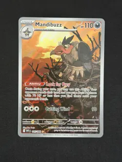 Mandibuzz 145/086 Illustration Rare Alternate Art - White Flare English - Image 1