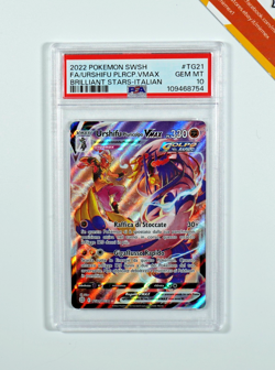Pokemon PSA 10 Urshifu Pluricolpo Vmax #TG21 FA Astri Lucenti 2022 Italiano - Image 1