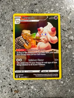 Pokemon TCG Alcremie TG08/TG30 Brilliant Stars Trainer Gallery Art Rare NM-M - Image 1