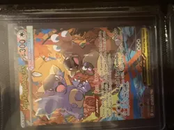 Mega Kangaskhan ex 2025 Pokemon Evolution #182/132 Special Illustration Rare - Image 1