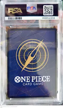 2023 One Piece Monkey D. Luffy OP02-062 Alternate Art English PSA 10 Gem Mint - Image 2