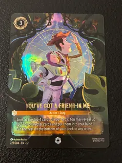 Disney Lorcana You've Got a Friend in Me Enchanted 225/204 (NEAR MINT!) - Image 4