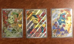 Pokemon TCG: First Partner Illustration Collection Series 2 - JOHTO GEN 2 set - Image 1