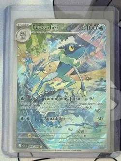 Pokemon Frogadier 89/86 IR Chaos Rising TCG Illustration Rare - Image 1