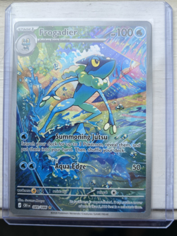 Frogadier 89/86 IR Pokemon TCG Chaos Rising Illustration Rare NM- Clean - Image 2