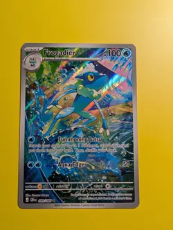 Pokemon TCG Frogadier IR Chaos Rising 89/86 pack fresh - Image 1