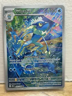 Frogadier 89/86 IR Pokemon TCG Chaos Rising Illustration Rare NM - Image 1