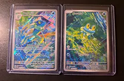 Pokemon TCG Frogadier 89/86 IR Chaos Rising Illustration Rare Near Mint - Image 1