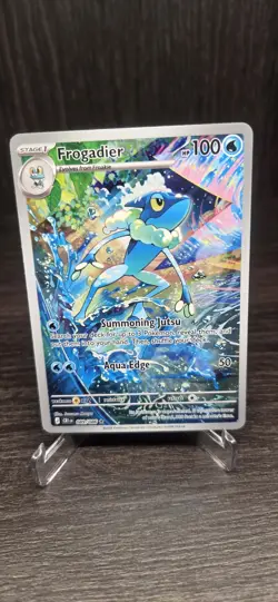 Pokemon TCG Frogadier IR Chaos Rising 89/86 pack fresh - Image 1