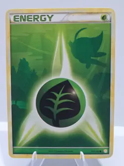 Grass Energy (#115/123) from the 2010 HeartGold & SoulSilver Base Set. - Image 1
