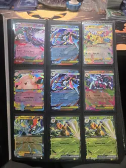 Mixed Binder Lot Of 360 Cards, Some Japan, Most ENG, EX, Full Art, 95% NEAR MINT - Image 1