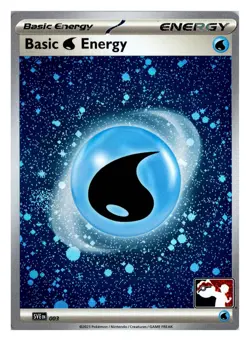 Basic Water Energy (Cosmos Holo) 003 C Prize Pack Series Cards Holo NM - Image 1
