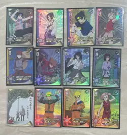 Naruto TCG Lot of 27 Holo Foil Cards NM - Image 1