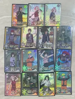 Naruto TCG Lot of 27 Holo Foil Cards NM - Image 2