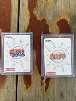 Naruto Kayou PR English Promo Card NRIE and NREA-PR-002 (all 2 Cards) - Image 2
