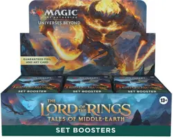 Magic the Gathering LORD OF THE RINGS SET BOOSTER - Image 1
