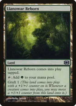 Llanowar Reborn Future Sight Light Play MTG Magic DNA GAMES - Image 1