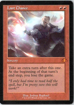 Last Chance (Retro Frame) 325 M Dominaria Remastered NM - Image 1