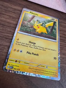 Pokemon Pikachu 002/015 McDonalds 2024 Promo Holo Foil - Image 3