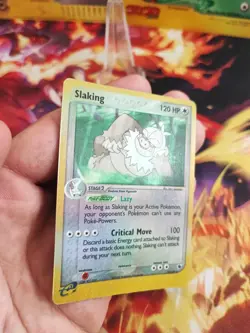 Pokemon Karte Card Slaking Letarking Ex Ruby Saphire Reverse Holo Wotc NM Rubin - Image 2