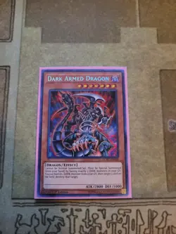 YUGIOH DARK ARMED DRAGON LCKC-EN068 SECRET 1ST ED NM 1996 - Image 1