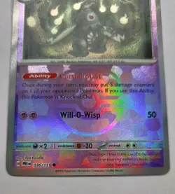Pokemon TCG Prismatic evolutions Dusclops Masterball 036/131 English *NEAR MINT* - Image 3