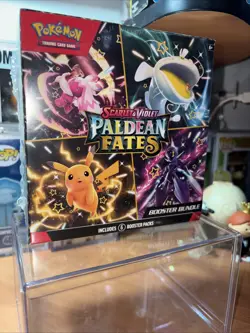 Pokemon TCG Scarlet & Violet Paldean Fates Booster Bundle - Factory Sealed - Image 1