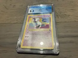 2000 Pokemon Mew Black Star Promo Holo #9 CGC 8 - Image 1