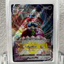 2020 POKEMON SWORD & SHIELD CHAMP'S PATH #023 FULL ART/ALCREMIE VMAX PSA 10 - Image 3