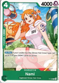 Nami (Store Tournament 2025 Vol. 4) PR One Piece Promotion Cards P-102 One Piece - Image 1