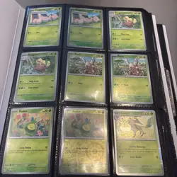 Prismatic Evolutions Complete Base Set Reverse Holo Common Uncommon 200 Cards - Image 2