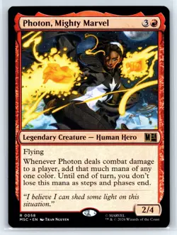 Photon, Mighty Marvel - NM - Commander: Marvel Super Heroes - MTG - MSC - Image 1