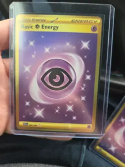 Pokemon TCG Psychic Energy Scarlet & Violet Basic Card 207/165 Gold - Image 2