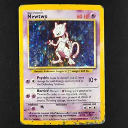 Mewtwo 10/102 Holo - Base Set - Pokemon Card - Image 3