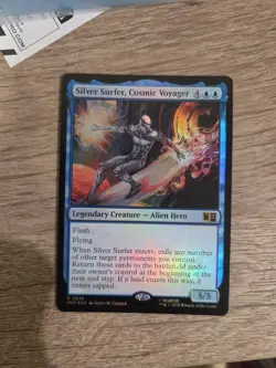 Silver Surfer, Cosmic Voyager Commander: Marvel Super Heroes Foil - Image 1