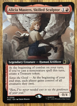 MTG Marvel Super Heroes Eternal Legal, Alicia Masters, Skilled Sculptor - Extend - Image 1