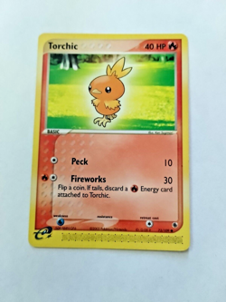 Pokemon TCG Torchic EX Ruby and Sapphire 73/109 Regular Common - Uncirculated - Image 1
