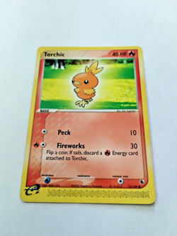 Pokemon TCG Torchic EX Ruby and Sapphire 73/109 Regular Common - Uncirculated - Image 2