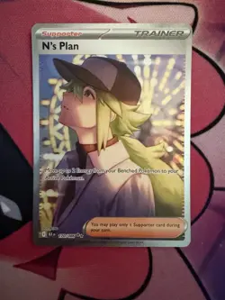 N’s Plan 170/086 Special Illustration Rare Black Bolt Pokemon - Image 1