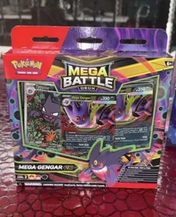 🔥 Pokemon Trading Card Game Mega Battle Deck (Mega Gengar Ex) Sealed Brand New - Image 1
