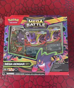 🔥 Pokemon Trading Card Game Mega Battle Deck (Mega Gengar Ex) Sealed Brand New - Image 2