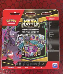 🔥 Pokemon Trading Card Game Mega Battle Deck (Mega Gengar Ex) Sealed Brand New - Image 3
