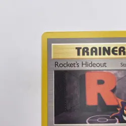 Rocket's Hideout 63/64 Neo Revelation LP WOTC Pokemon TCG Vintage Single - Image 3